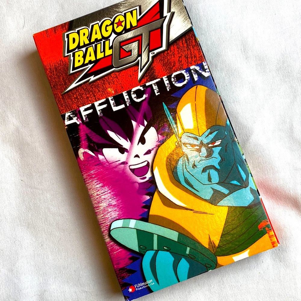 DRAGONBALL GT - AFFLICTION VHS 80 min comic anime Tape